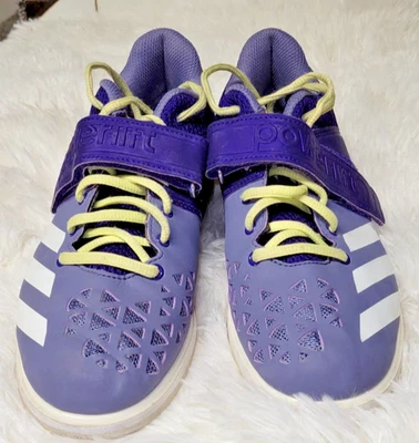 Adidas Powerlift Womens Size 8 Purple Tones Weighlifting Gym Workout Shoes - Image 1 of 4
