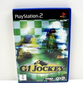 G1 Jockey Sony PlayStation 2 PS2 Game Complete With Manual PAL - Free Postage - Picture 1 of 7
