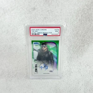 2020 Topps Chrome WWE Auto Green Refractor /99 The Miz #A-TM Auto - Bild 1 von 5