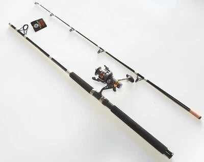 You Tug Me Spinning Combo 7' 2PC Rod/ 9 BB Bait Runner - Image 1 of 4