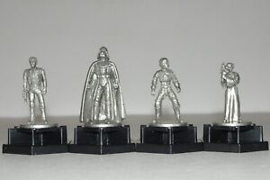Star Wars Trivial Pursuit Classic Trilogy Edition Pewter Miniatures Replacements