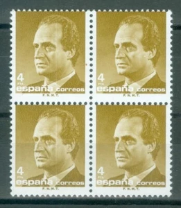 ESPAÑA 1986 - JUAN CARLOS I - 4X EDIFIL 2831dv** - VARIEDAD DENTADO - MNH - Imagen 1 de 1