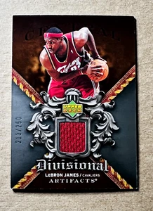 2007-08 Upper Deck Divisional Artifacts Lebron James  Game-Used Jersey #213/250 - Picture 1 of 2