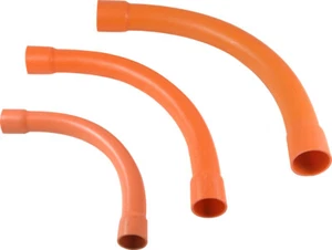 32mm Orange Sweep Bend 90 Degree - Picture 1 of 1