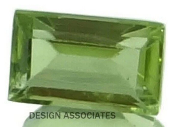 JUEGO DE 10 PIEZAS PERIDOTO 2,8 X 2,2 MM CORTE BAGUETTE TODO NATURAL F-4798 Foto 1 de 1