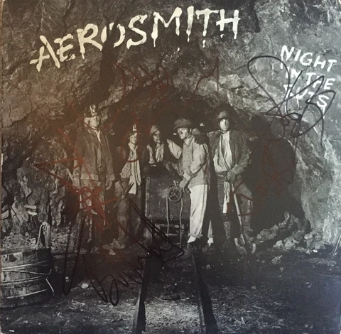 Aerosmith Signed Autographed Album Steven Tyler Perry Whitford Kramer Hamilton Cover