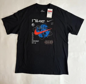 Nike Max90 Around the World Men's Black T-Shirt Sz Large FV8418-010 - Picture 1 of 3