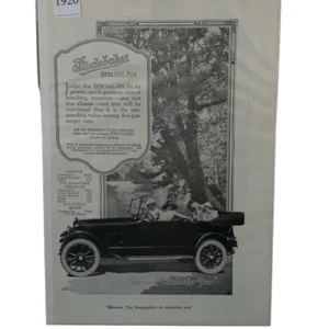 Anuncio de seis anuncios vintage de Studebaker Special 1920 - Imagen 1 de 3