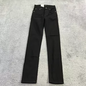 Nudie Jeans Womens 26 X 30 Hightop Tilde Black Organic Cotton Stretch 112809 - Picture 1 of 9