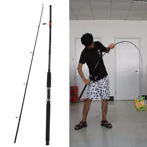 TRACTO Saltwater Fishing Rod 7' 15-30lb Medium Heavy Spinning Jigging Carbon Rod - Picture 1 of 8