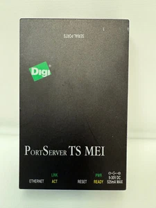 DIGI 50000836-27 70001807 70001834 PORTSERVER TS4 MEI WITH AC ADAPTER - Picture 1 of 3