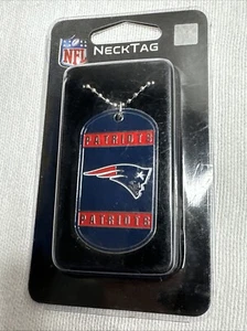 NEW New England Patriots Dog Tag Neck Tag Necklace - NFL - Picture 1 of 2