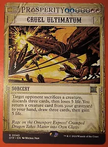 Cruel Ultimatum Outlaws of Thunder Junction: Breaking News #40 - Picture 1 of 3
