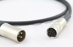 Stellavox Nagra Adapterkabel 6pol Klein Tuchel female - 3pol XLR male für Band.. - Bild 1 von 2