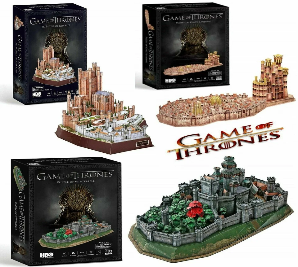 Game of Thrones 3D Puzzle Family Birthday Xmas Gift - Kings Landing / Red Keep - Image 1 of 1