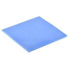 Thermal Pad Heat Conduction Silicone Pads 100 x 100 x 3.0 mm 2W Gap Filler Blue