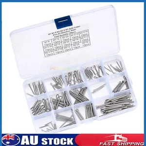 150Pcs/Box Stainless Steel Cotter Pin Assortment Set Split Pin Value Kit NEW - Picture 1 of 14