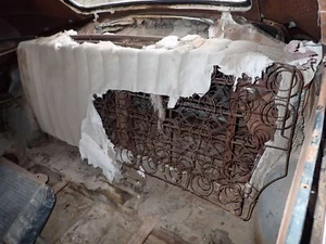 1946 1947 1948 Chevrolet Fleetmaster Fleetline 2 Dr Door Upper Back Rear Seat - Picture 1 of 2