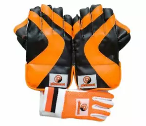 Wicket Keeping Gloves with Inner Gloves for Age 8 to 14 Years - Bild 1 von 7