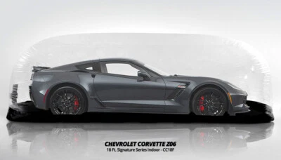 CarCapsule for Indoor Use 18' Car Cover Bubble 216"x78"x68" Capsule CC18F - Image 1 of 4