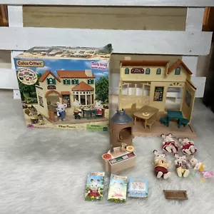 Sylvanian Families Calico Critters Pizza Shop Village Pizzeria ~ Juego incompleto - Imagen 1 de 13
