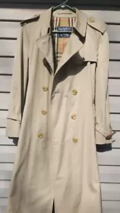 Gabardina Burberrys para mujer 16 Petite doble pecho con cinturón de longitud media - Imagen 1 de 13