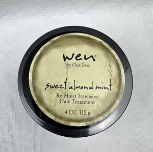 New Wen Sweet Almond Mint Re Moist Intensive Hair Treatment 4oz By Chaz Dean - Picture 1 of 2