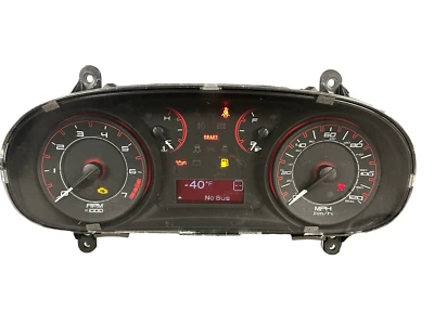 Cuadro de instrumentos velocímetro indicadores del panel de instrumentos Dodge Dart 2013 160.259 millas Foto 1 de 3