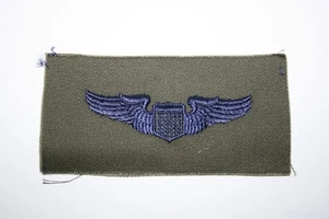 GENUINE USAF US UNITED STATES AIR FORCE SUBDUED CLOTH BASIC PILOT WING - Picture 1 of 1