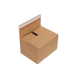 Automatikboden Karton 260x200x160 Faltkarton Aufrichtekarton Selbstklebestreifen - Bild 1 von 11