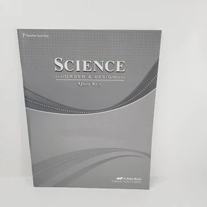 A Beka Book Science Order & Design Science/Health Series 7 Teacher Quiz Key - Picture 1 of 6