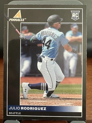 Julio Rodriguez 2022 Pinnacle Rookie Card #12 - Image 1 of 2