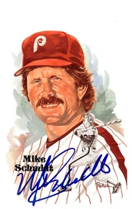 1996 Perez-Steele Hall of Fame Series 13 Mike Schmidt Signed Autograph /10000 - Picture 1 of 2