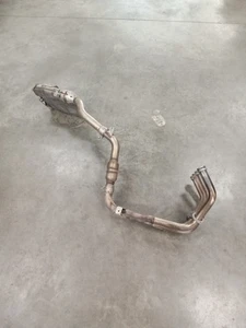 2005 05 2004-2010 Yamaha FZ6 Fazer 600 Full Exhaust Muffler Header System - Foto 1 di 10