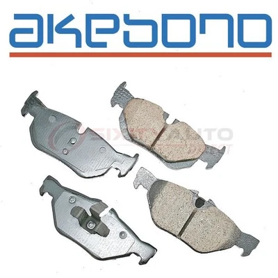 Akebono EURO Rear Disc Brake Pad Set for 2008-2013 BMW 128i - Braking nk Foto 1 de 4