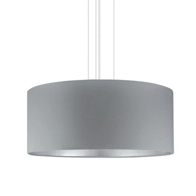 Люстра барабанная Eglo 31606A Maserlo 21"W 3 лампы подвеска стиль - никель - Изображение 1 из 4