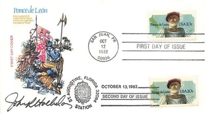 2024 20c PONCE DE LEON - Farnam - 1st & 2nd day cancels - Bild 1 von 1