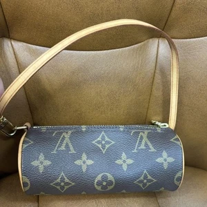 Louis Vuitton Monogram Papillon Pouch Mini Cylindrical - Picture 1 of 12