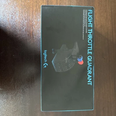 LOGITECH Pro Flight Throttle Quadrant - Professional Simulation Axis Levers NEW - Image 1 of 4