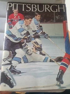 Pittsburgh Penguins Program Vs Toronto Hockey 1970 Al Smith Glen Sather Raro - Imagen 1 de 6