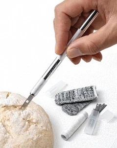 Bread Lame Sourdough Dough Scoring Tool, 11 Blades, with Cover, Sour Silver - Picture 1 of 6