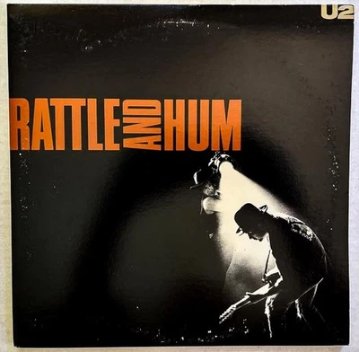U2 Rattle And Hum (1988, Gatefold) Vinyl, 2xLP EXCELLENT, inners NM, sleeve VG+ - Image 1 of 4