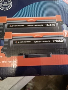 2PK Compatible With Brother TN450 Toner MFC-7860DW 7360N HL-2240 2270DW - Picture 1 of 7