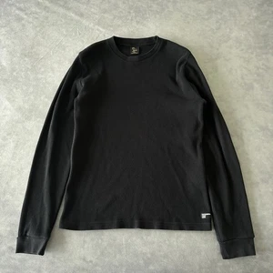 Octobers Very Own Shirt Mens Small Drake OVO Thermal Waffle Knit Made In Canada - Picture 1 of 7