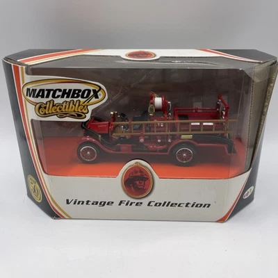 Matchbox Models of Yesteryear Red Fire Engine 1916 Ford Model T  YFE22-M - NIB - Image 1 of 4