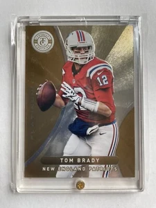 Tom Brady 2012 Panini Totally Certified Platinum Gold /25 SP RARE - Picture 1 of 2
