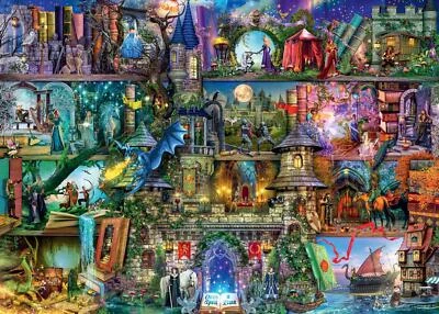 Ravensburger Myths & Legends Jigsaw Puzzle (1000 Pieces) - Image 1 of 3