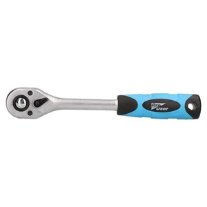 Controlador de toma de trinquete de accionamiento de 1/2" 72 dientes liberación rápida agarre suave reversible - Imagen 1 de 3