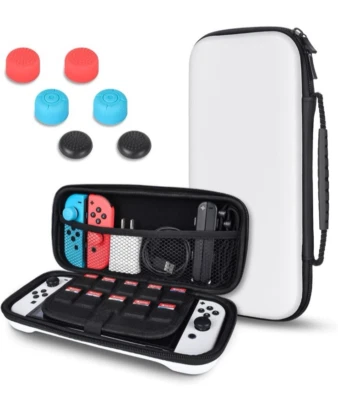 Carrying Case Compatible with Switch/Switch OLED Model Shockproof Hard Shell NEW - Image 1 of 4