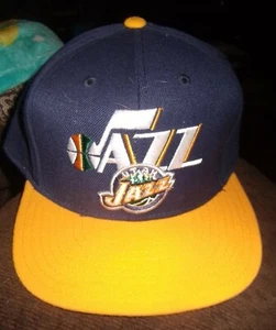 NBA Utah Jazz Adidas Snapback Cap Basketball Hat NEW NOS - Picture 1 of 2